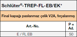 Schlüter-TREP-FL-EB/EK*