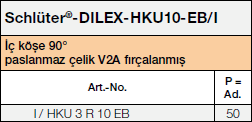 Schlüter®- DILEX-HKU-EB/I 135°