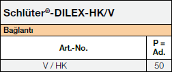 Schlüter-DILEX-HK/V