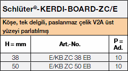 Schlüter-KERDI-BOARD-ZC/E