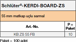 Schlüter-KERDI-BOARD-ZS 55