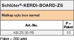 Schlüter®-KERDI-BOARD-ZS