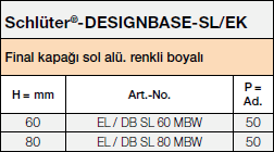 Schlüter®-DESIGNBASE-SL/EK ac