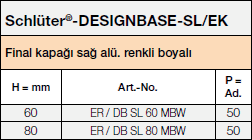 Schlüter®-DESIGNBASE-SL/EK ac