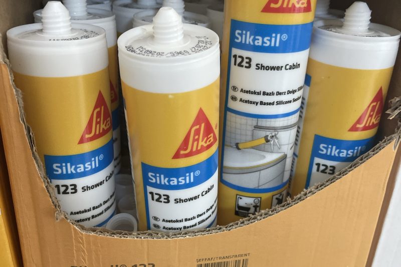 Sikasil 123 Antibakteriyel Duşakabin Silikonu